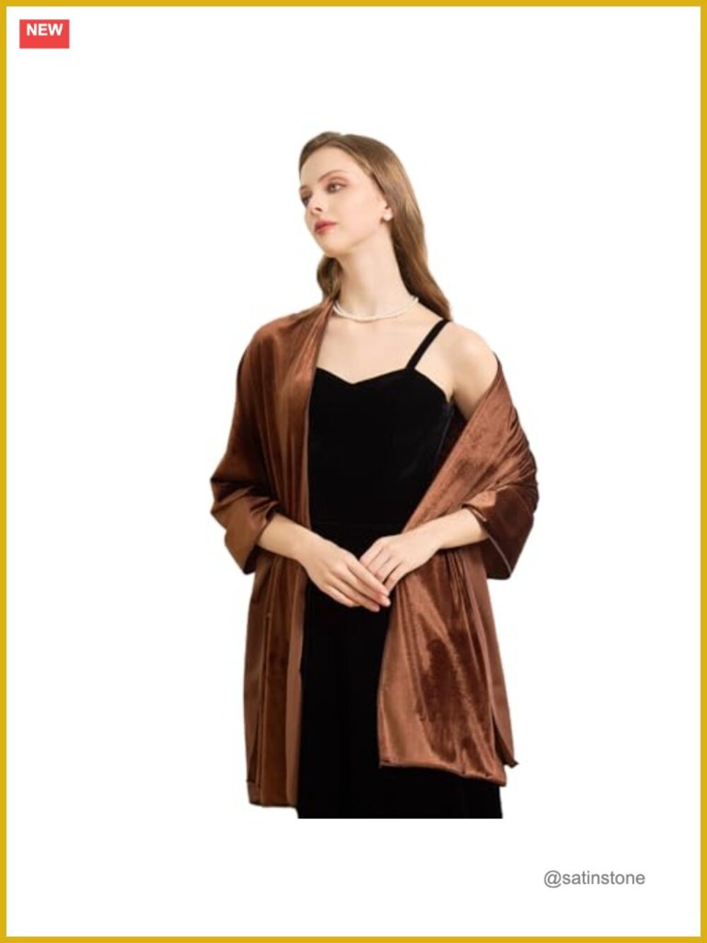 Velvet Shawl Wrap for Women Wedding Bridal Scarf Evening Pashmina Ladies Stole